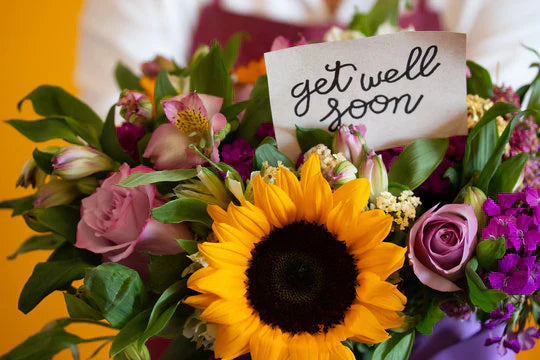 Flower bouquets for Get Well Soon