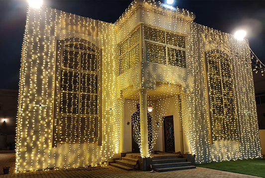 Wedding festivity decoration at home