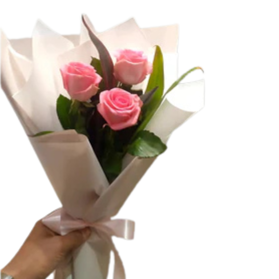 Delicate Pink Rose Bouquet