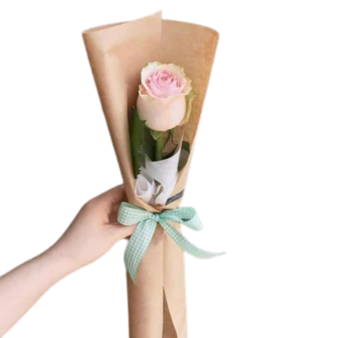 Small Imported Single Rose Bouquet