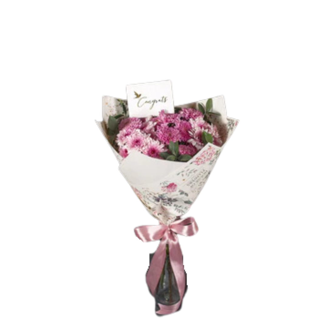 Simple Chrys Flower Bouquet