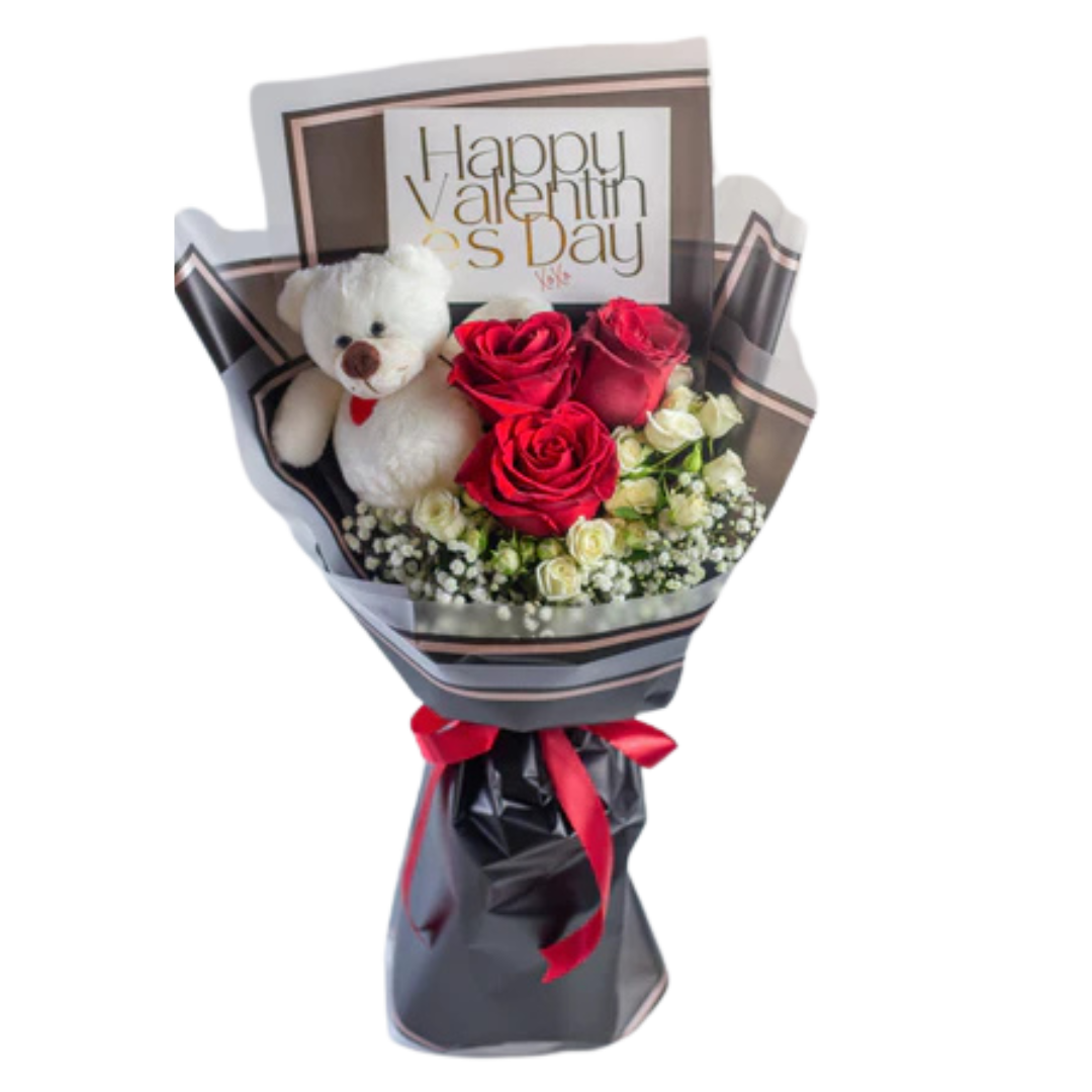 Opulent Lustre Flower Bouquet