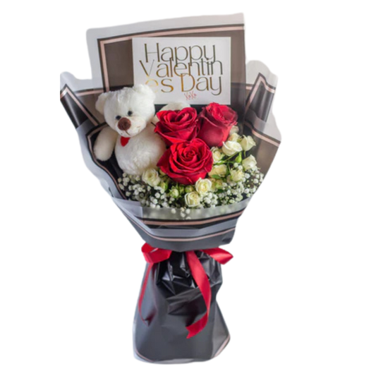 Opulent Lustre Flower Bouquet