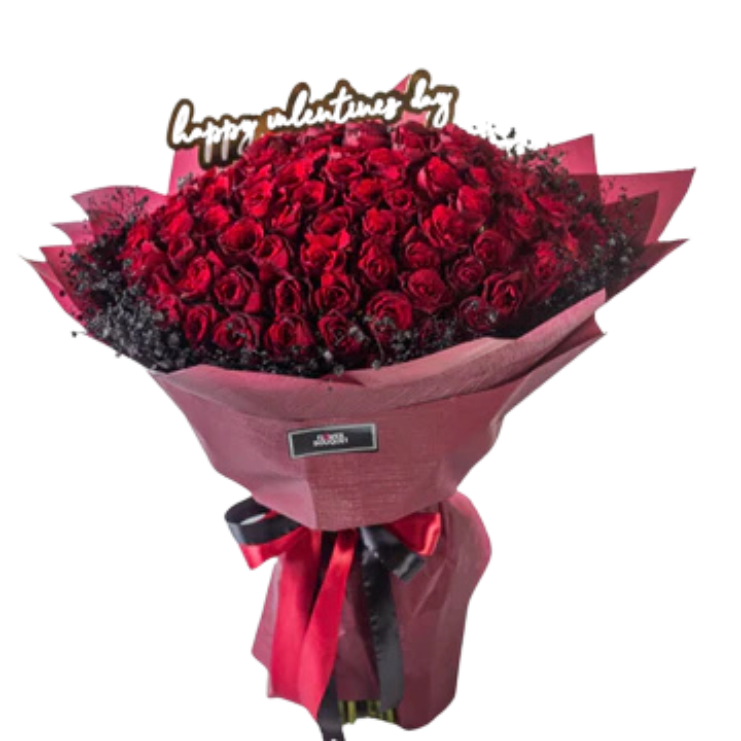 Giant Glimmering Flower Bouquet