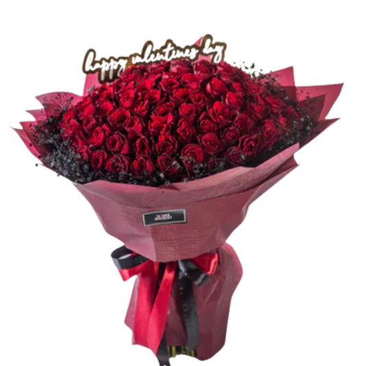 Giant Glimmering Flower Bouquet