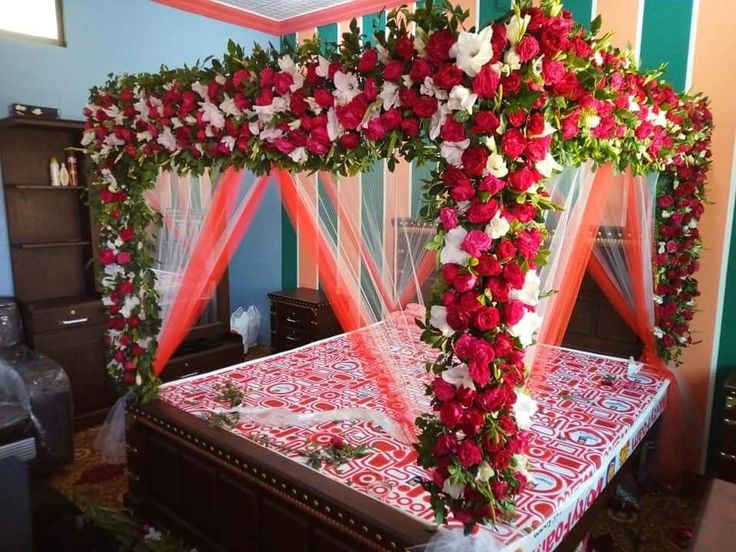 Wedding room decoration in Lahore