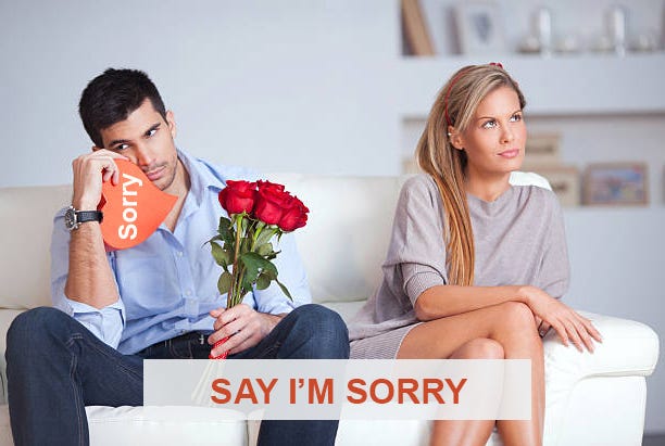 How to Say Sorry with Flowers?