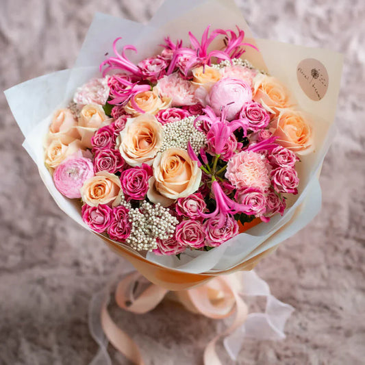 A Flower bouquet makes your day perfect