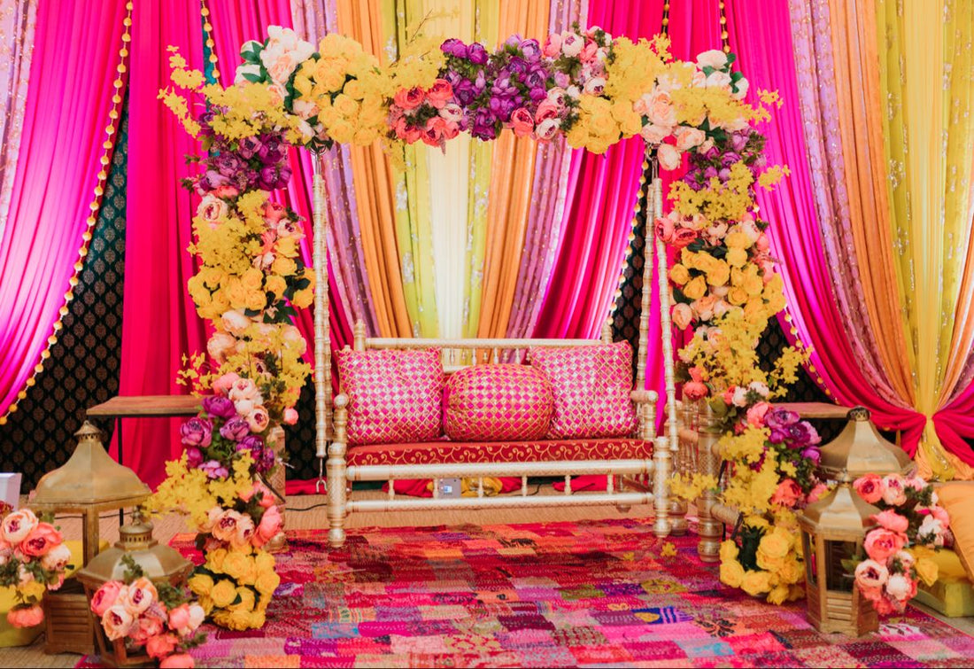 Mehndi stage decoration services in Lahore