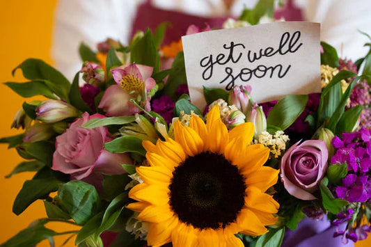 Flower bouquets for Get Well Soon