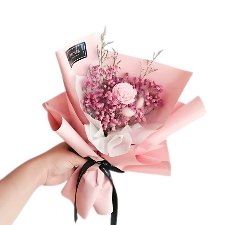 Pink Rose Bouquet | Fresh Roses Same-Day Delivery – Flower Bouquet