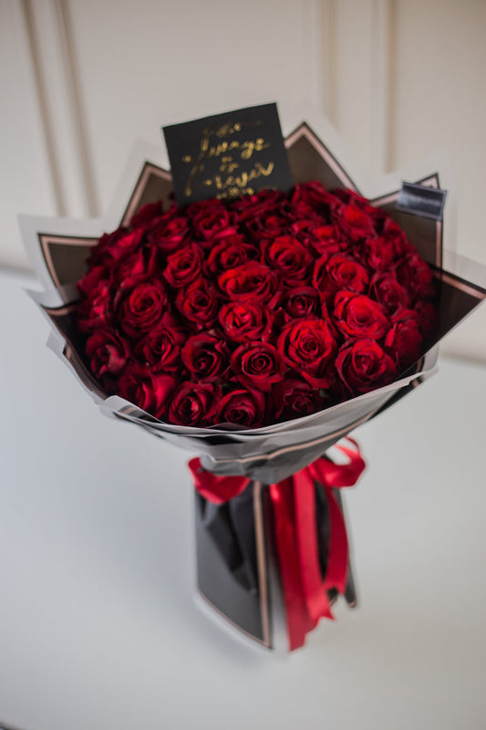 Imported Red Roses 