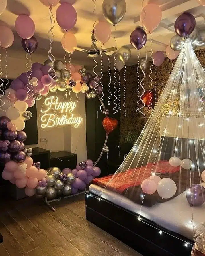 Birthday Party Decor Services by Flower Bouquet in Lahore