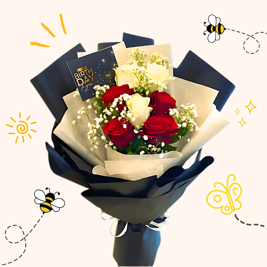 elegant rose bouquet 