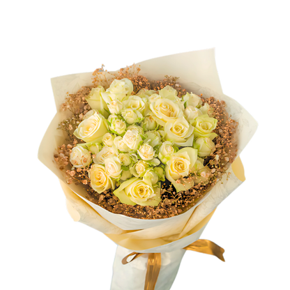 sweet white flowers 