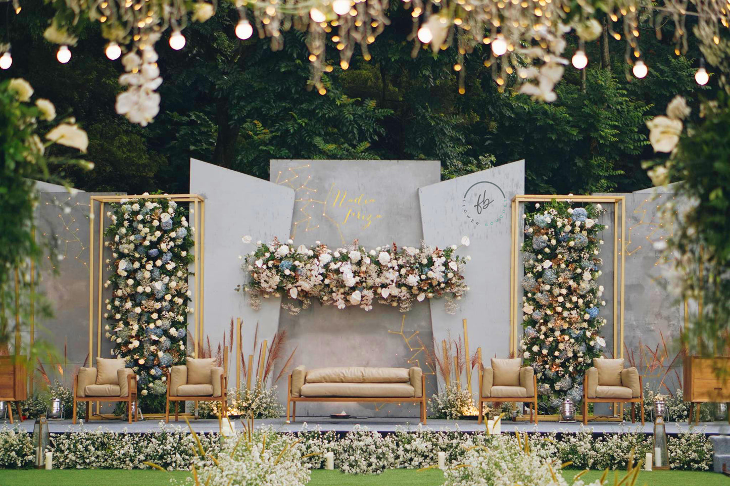 Customized Wedding Stage Decorations